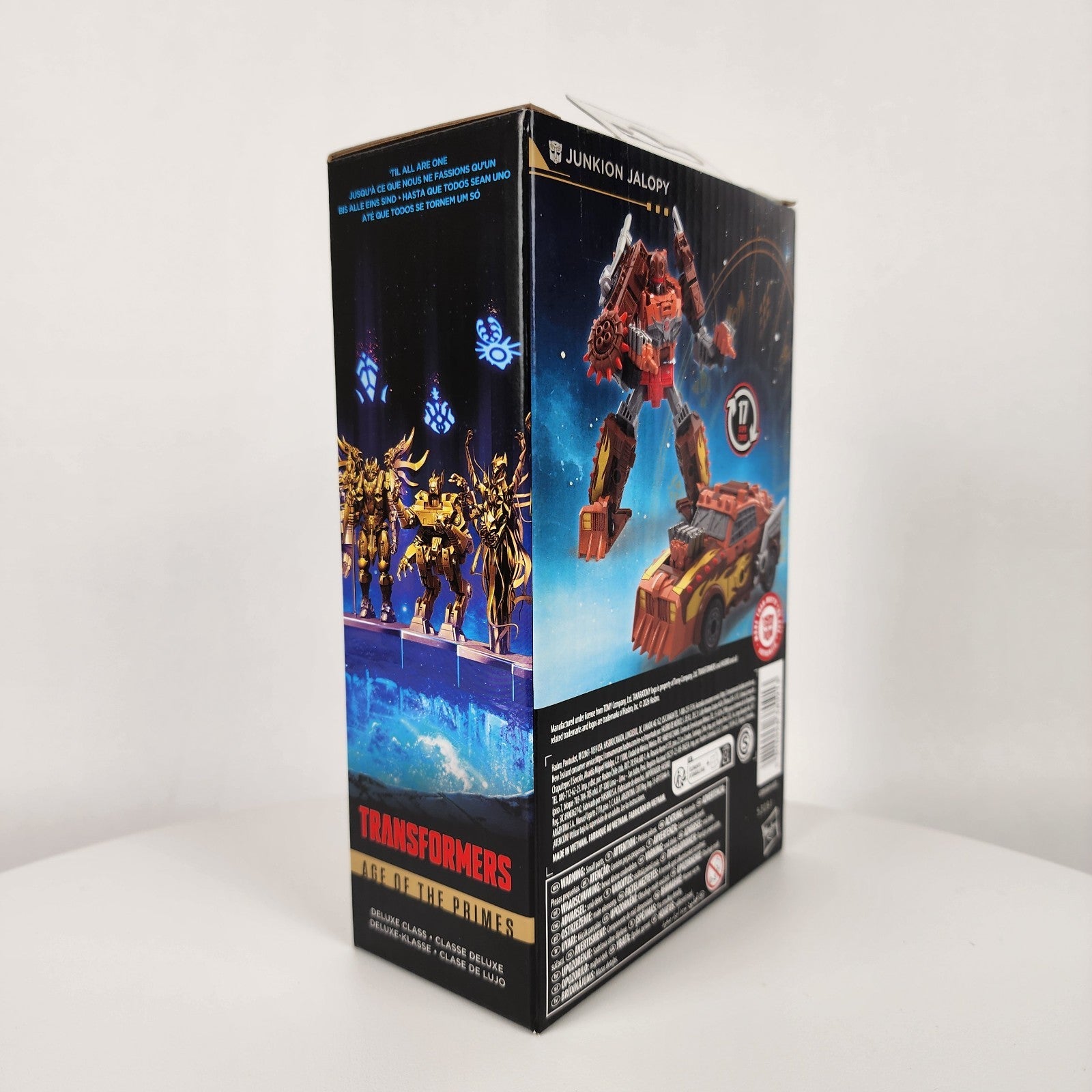 Transformers Age of the Primes Deluxe Junkion Jalopy Action Figure New