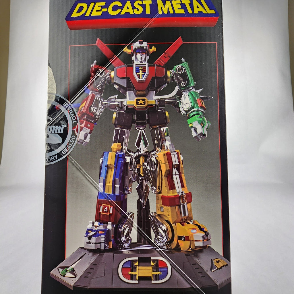 Voltron 40th Anniversary Collector's Set Die-Cast Light-Up Sound Base NEW