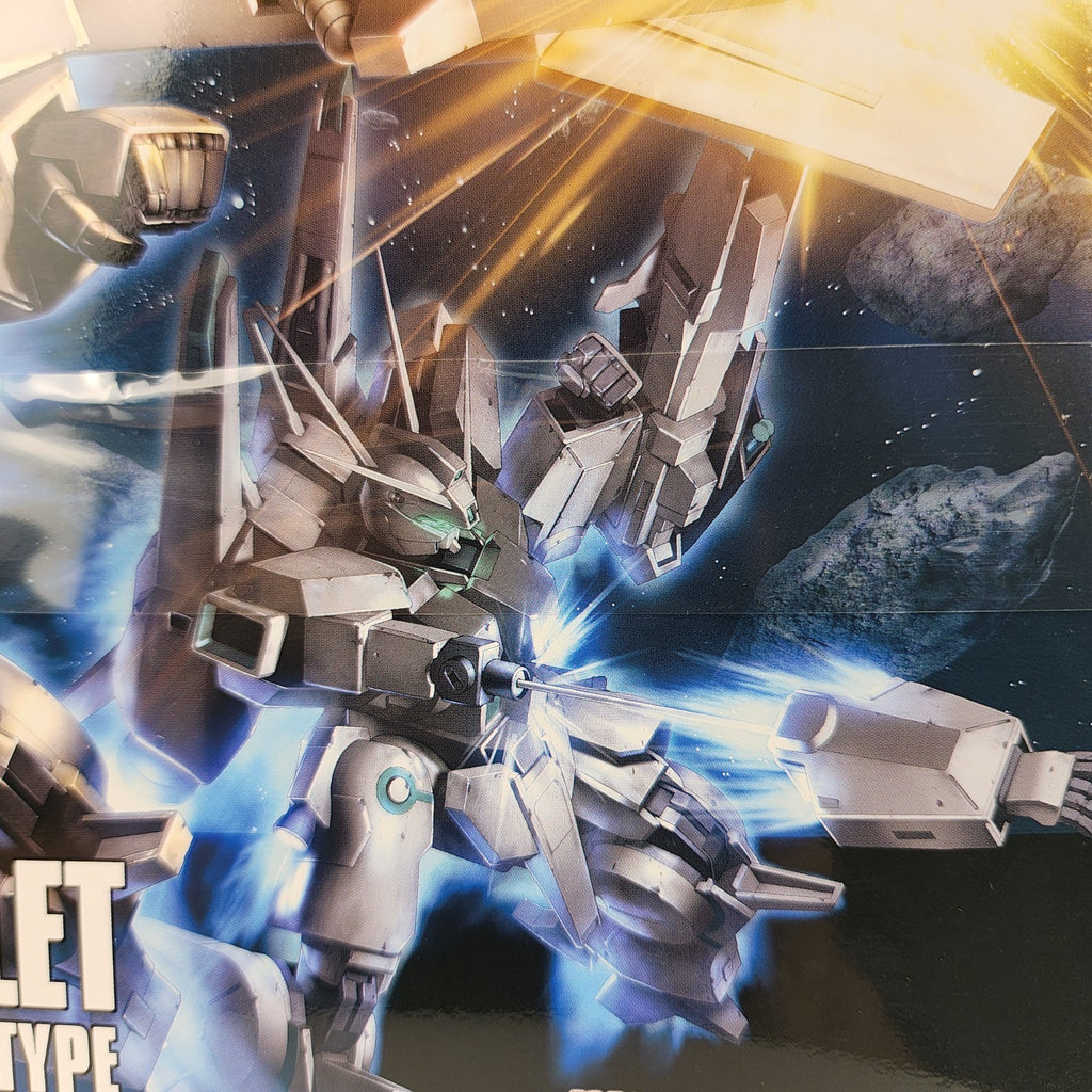 Bandai HGUC 1/144 ARX-014 Silver Bullet Gundam Unicorn Model Kit New