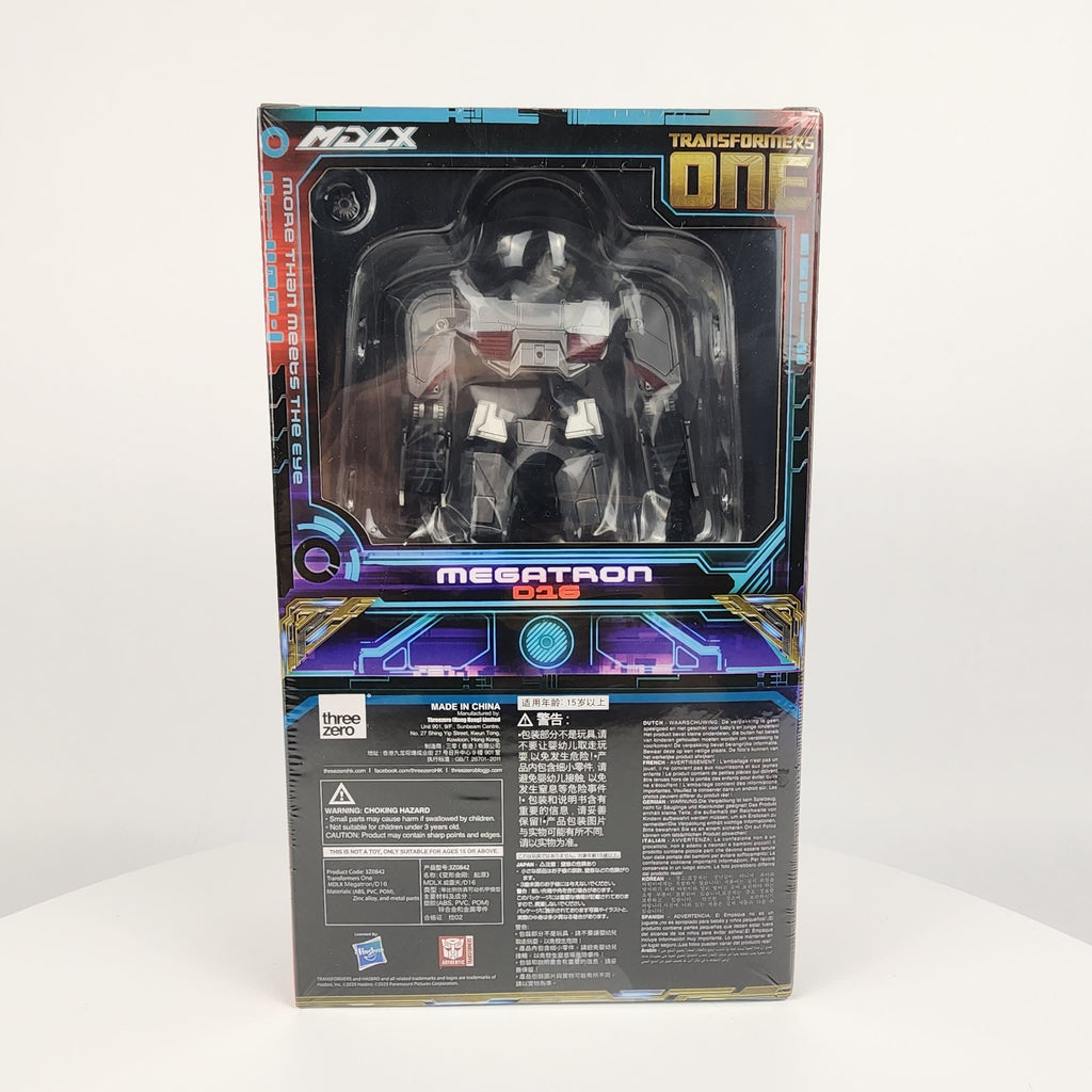 Transformers One MDLX Megatron/D16 threezero Action Figure New Sealed
