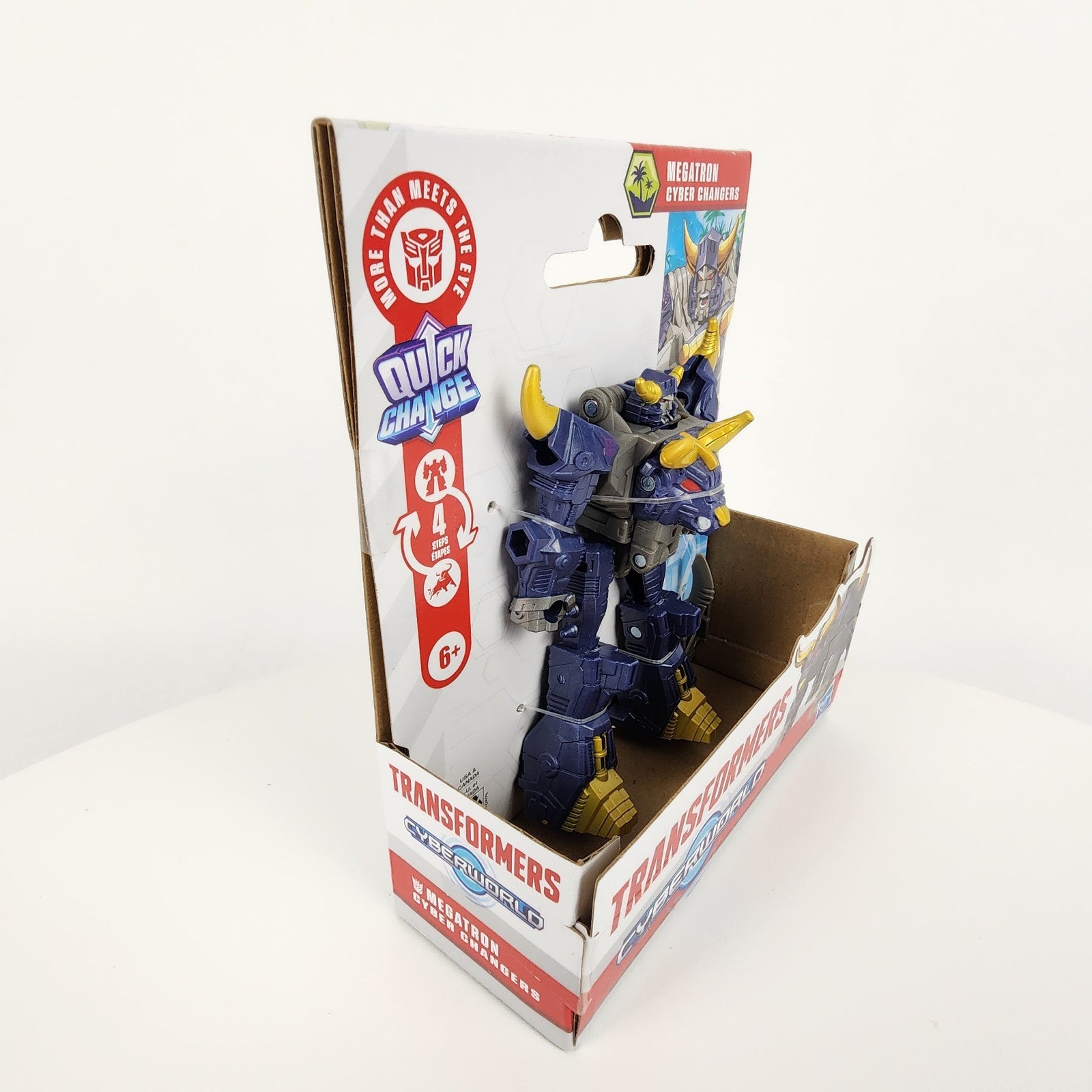 Transformers Cyberworld Megatron Cyber Changers 4-Inch Figure Hasbro New