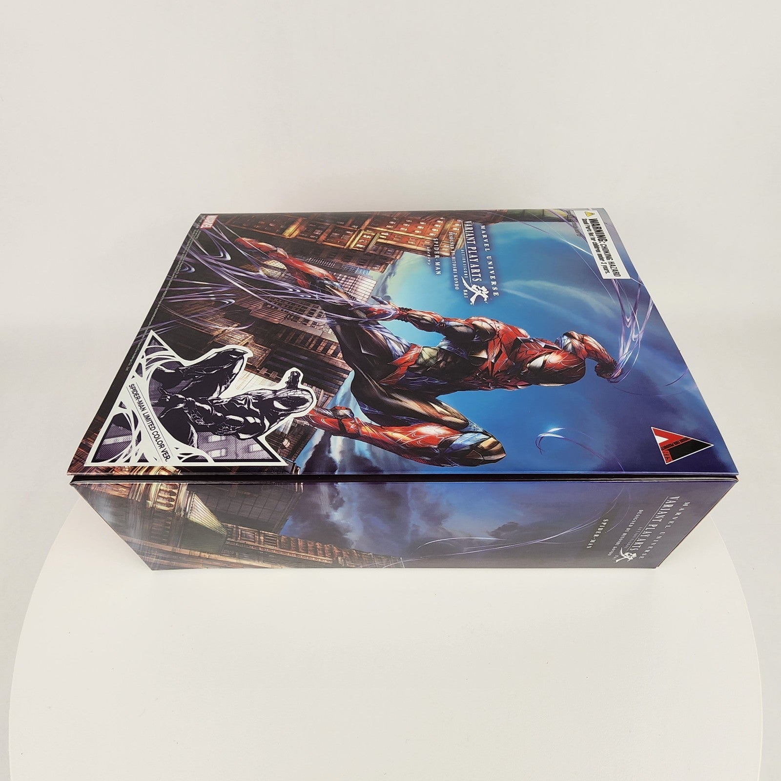 Spider-Man Variant Play Arts Kai Limited Color Black Suit Action Figure