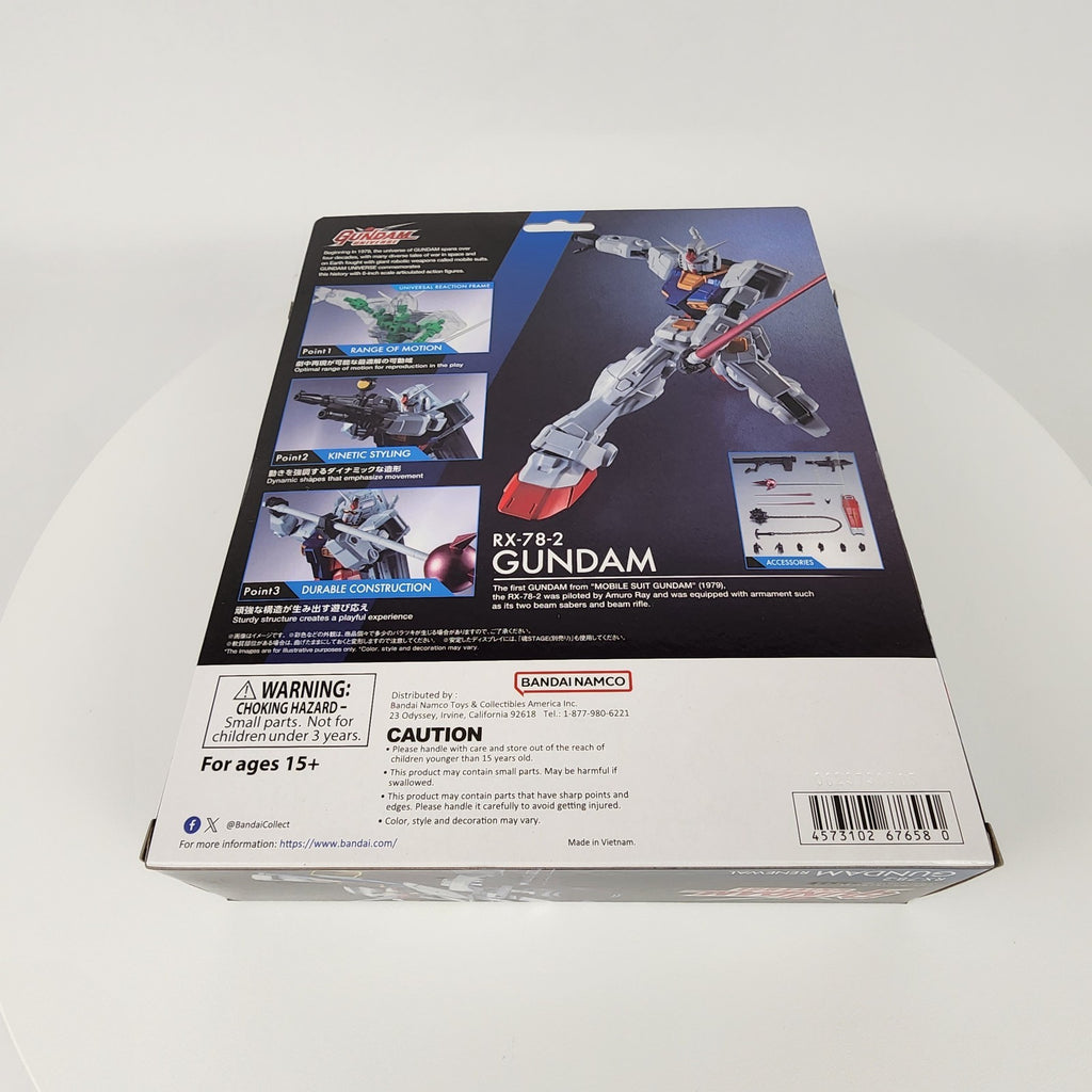 Bandai Gundam Universe RX-78-2 Renewal GU-42 6" Action Figure