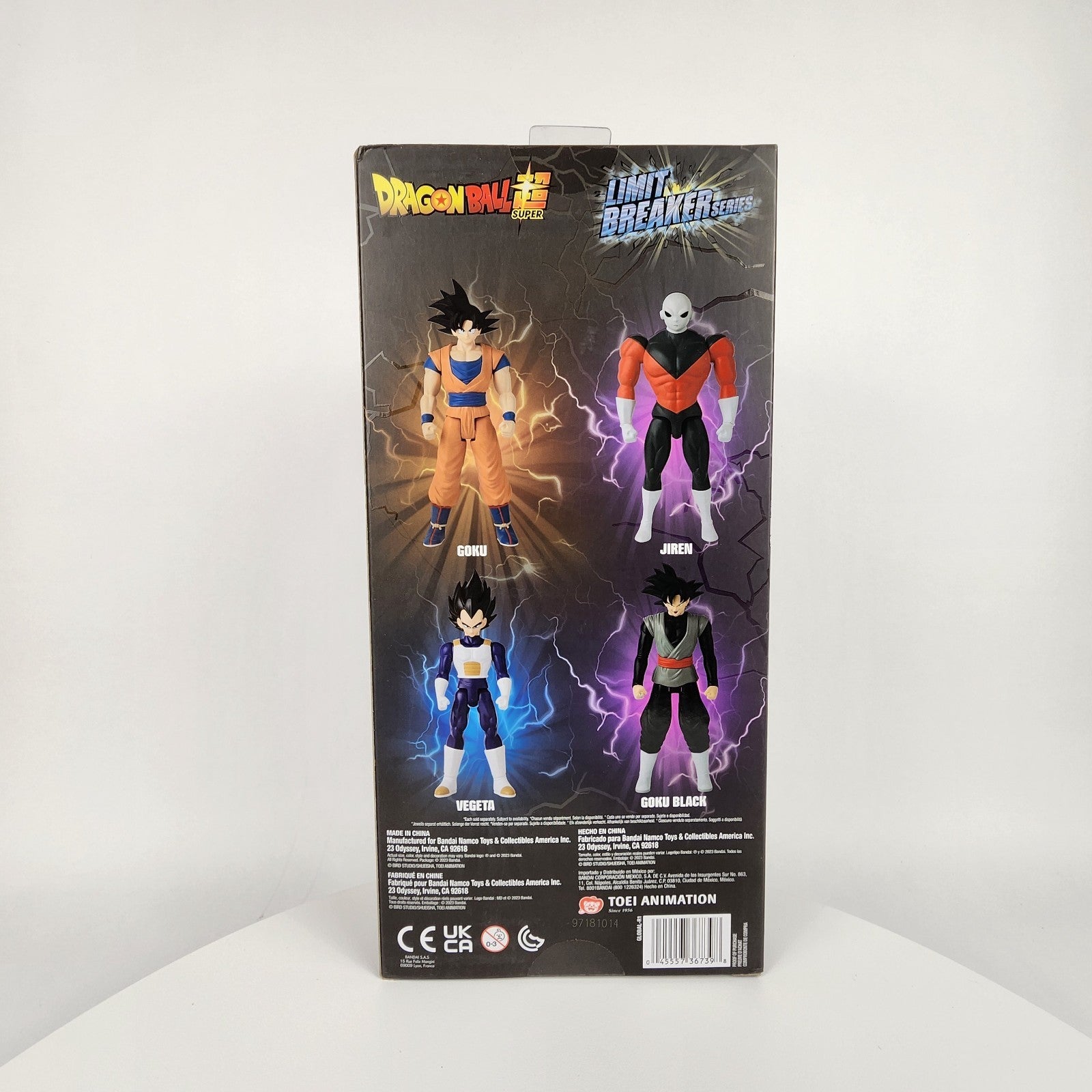 Bandai Dragon Ball Super Limit Breaker Vegeta 12" Action Figure New