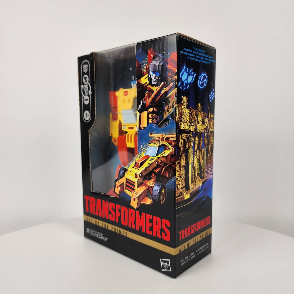 Transformers Age of the Primes Deluxe Targetmaster Sureshot Action Figure