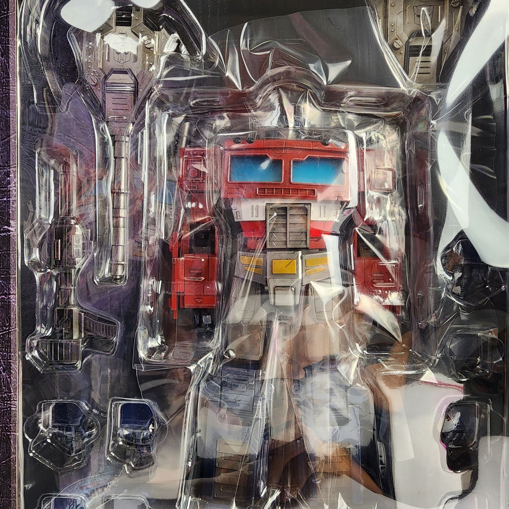 Threezero Transformers War for Cybertron Trilogy DLX Optimus Prime Figure