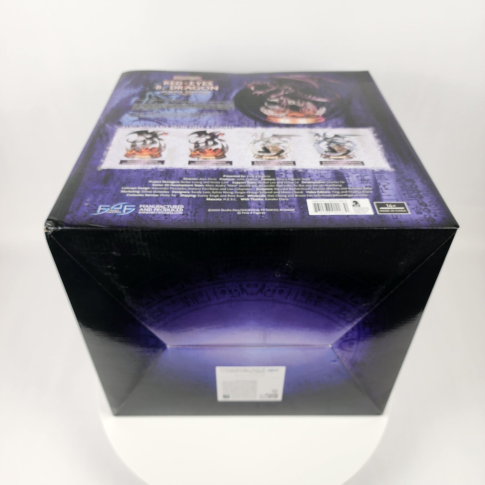 Yu-Gi-Oh! Red-Eyes B. Dragon Purple Edition 13” PVC Statue First 4 Figures