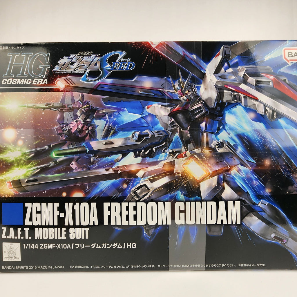 Bandai HGCE 1/144 ZGMF-X10A Freedom Gundam Model Kit SEED