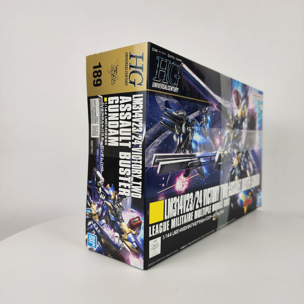 Bandai HGUC #189 V2 Assault Buster Gundam 1/144 Model Kit Victory Gundam
