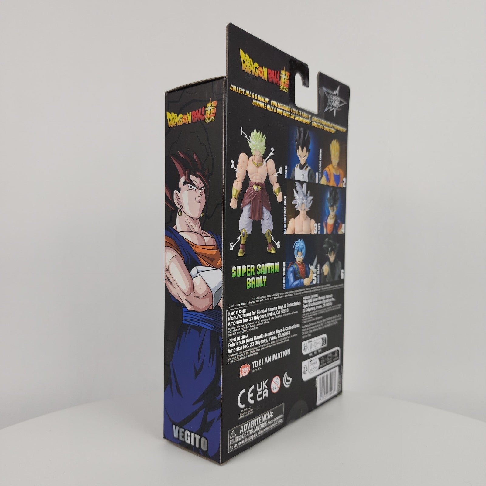 Dragon Ball Super Vegito Dragon Stars 6.5" Action Figure Bandai New