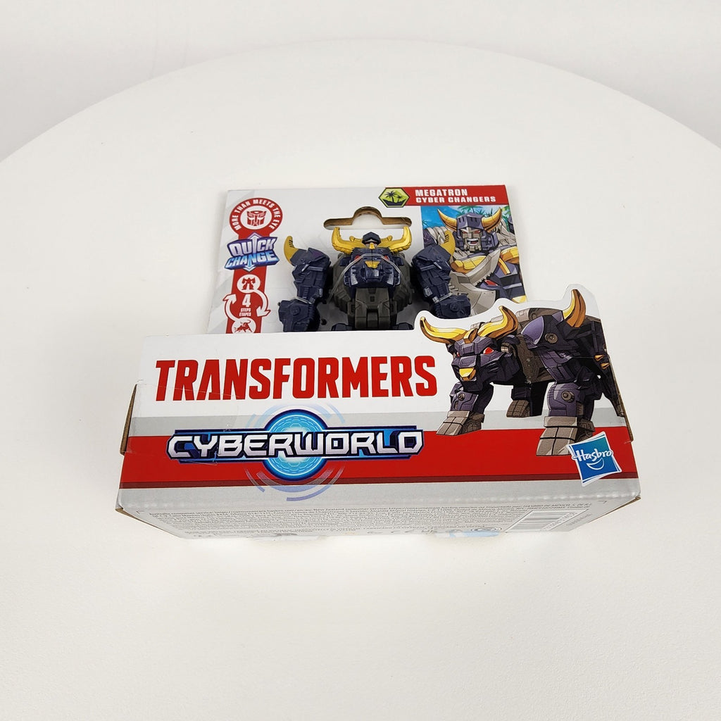Transformers Cyberworld Megatron Cyber Changers 4-Inch Figure Hasbro New