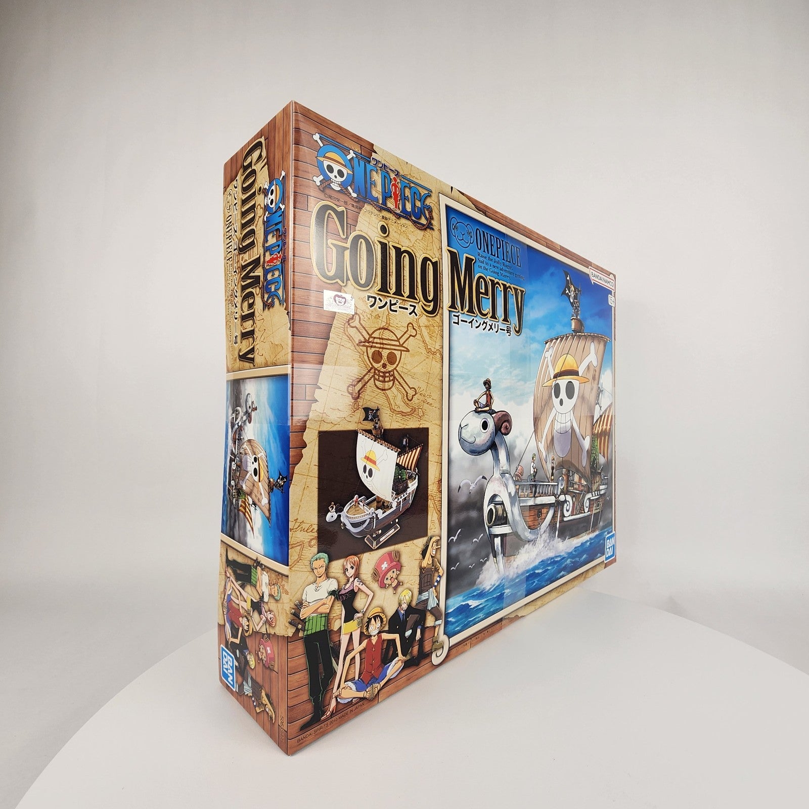 Bandai One Piece Going Merry 11-Inch Plastic Model Ship Kit New Sealed Japan