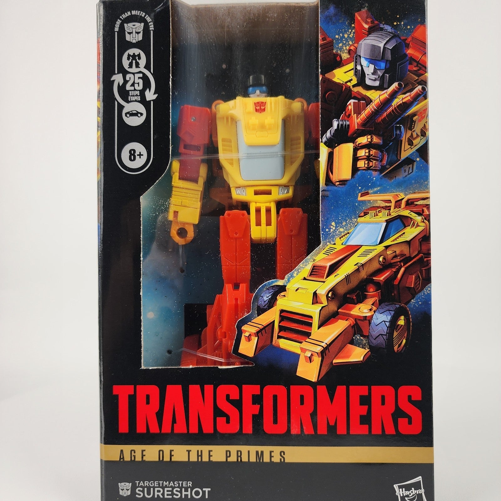 Transformers Age of the Primes Deluxe Targetmaster Sureshot Action Figure