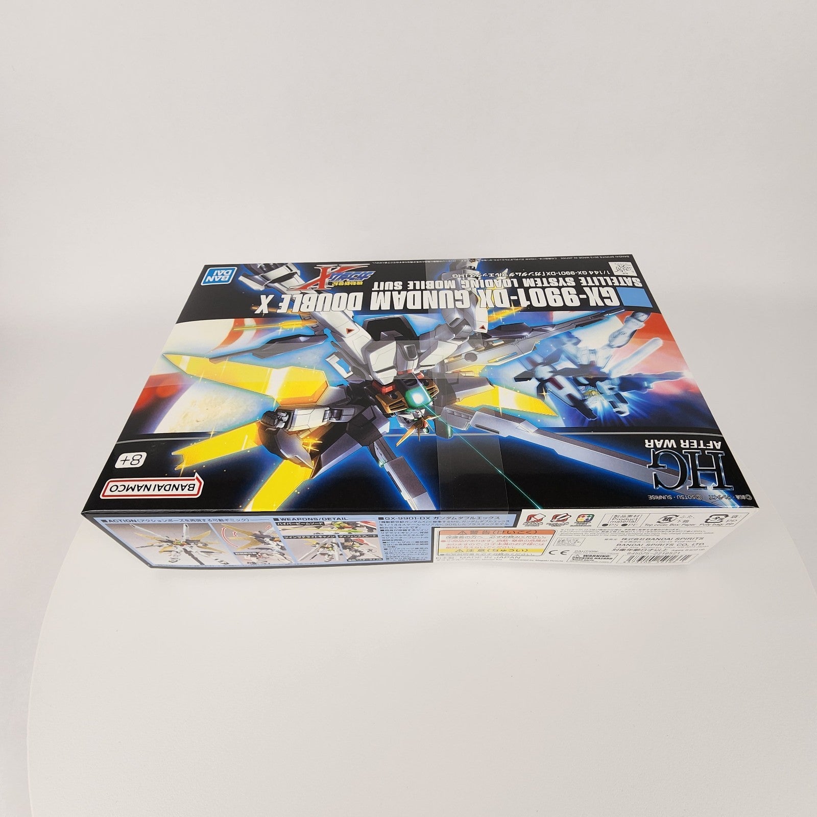 After War Gundam X GX-9901-DX Gundam Double X HG 1/144 Model Kit New