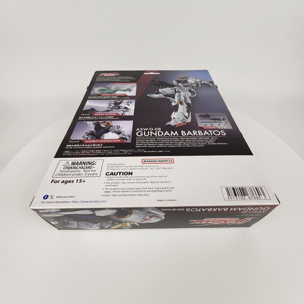 Gundam Universe ASW-G-08 Gundam Barbatos Renewal Figure Tamashii New