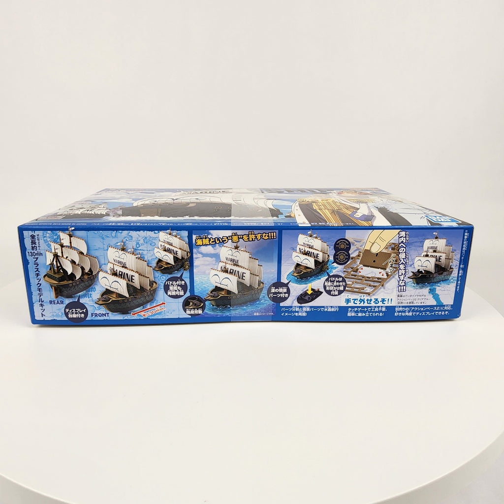 Bandai One Piece Grand Ship Collection #07 Marine Warship Model Kit