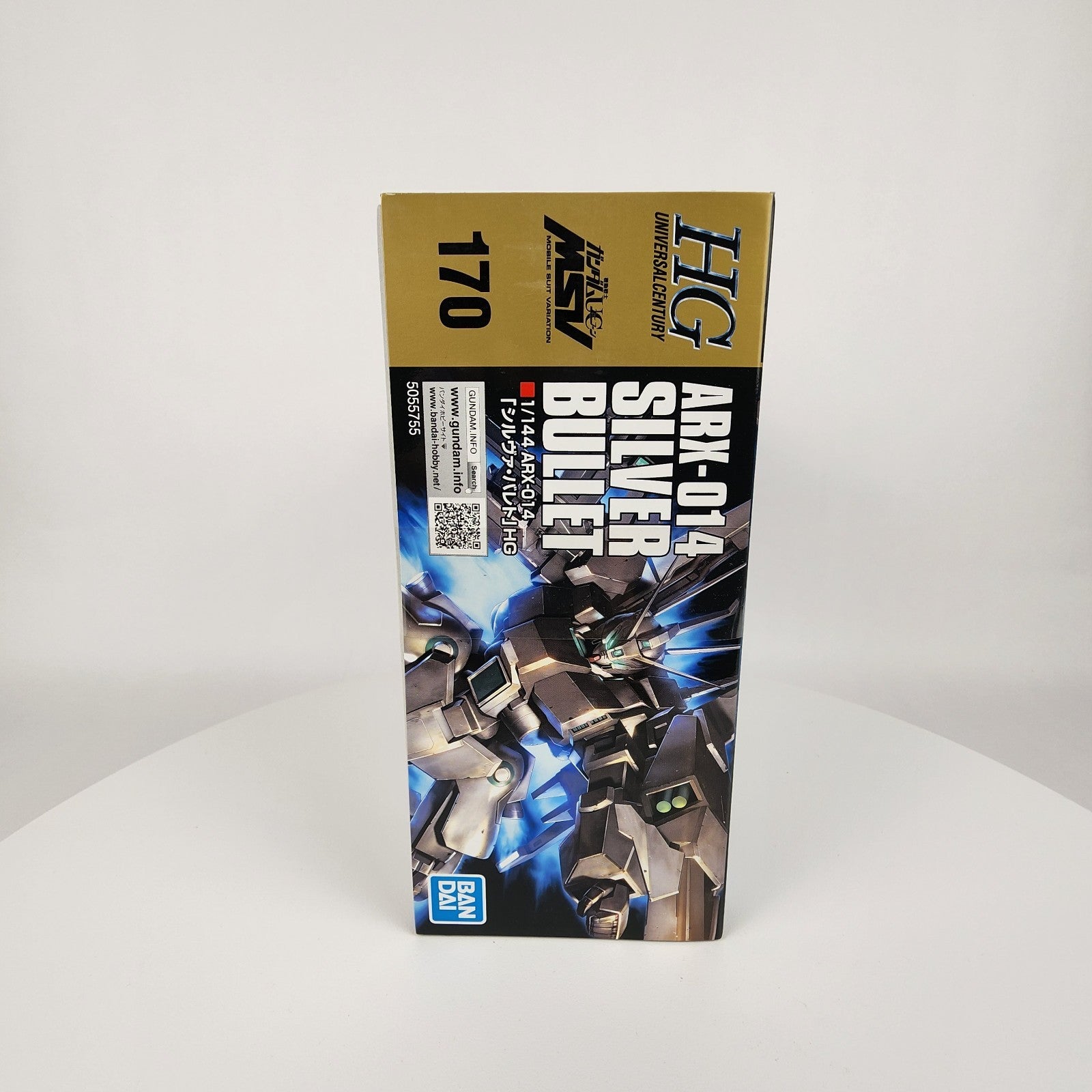 Bandai HGUC 1/144 ARX-014 Silver Bullet Gundam Unicorn Model Kit New