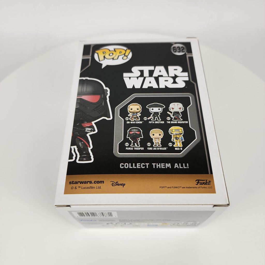 Funko Pop Star Wars #632 Purge Trooper (Battle Pose) Obi-Wan Kenobi Vinyl Figure