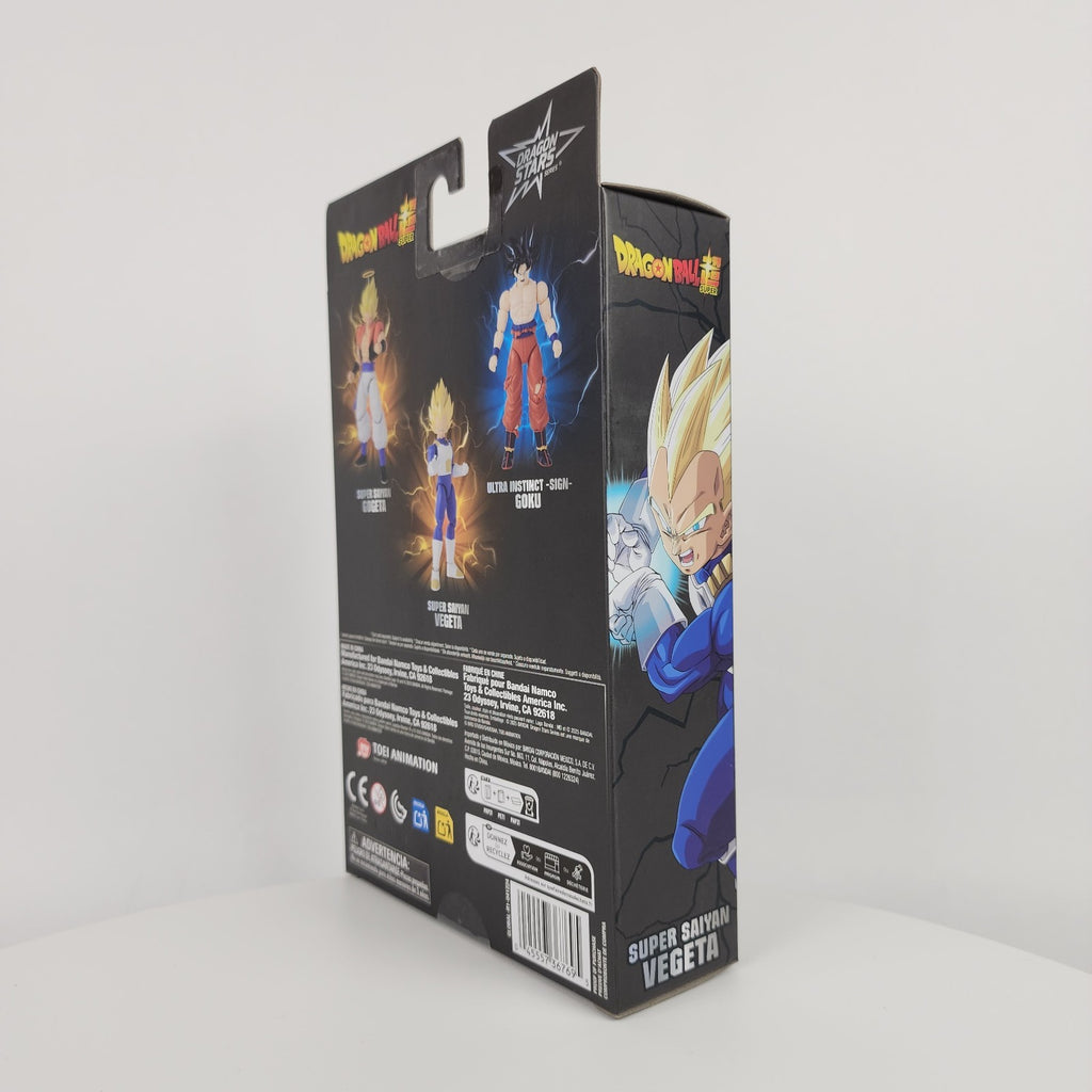 Dragon Ball Super Super Saiyan Vegeta V2 Dragon Stars Figure Bandai New