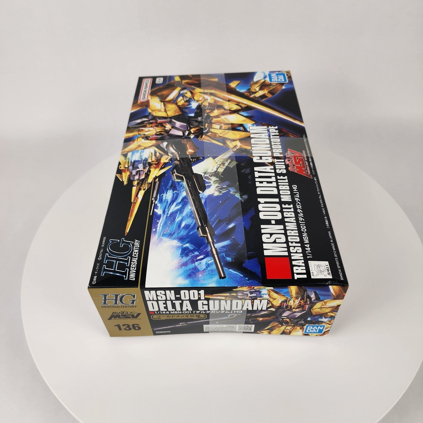 Bandai HGUC 1/144 MSN-001 Delta Gundam UC MSV Model Kit New Sealed