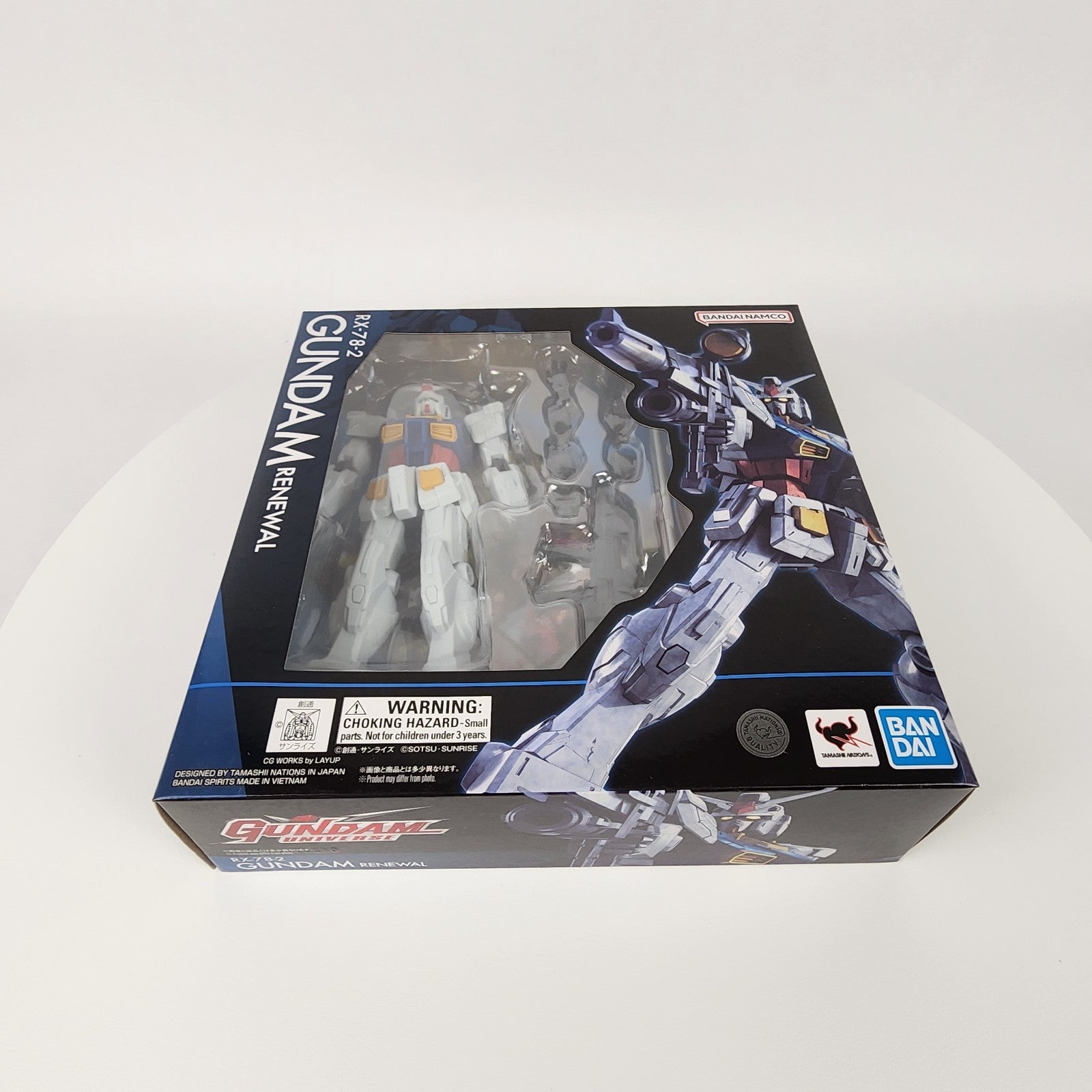 Bandai Gundam Universe RX-78-2 Renewal GU-42 6" Action Figure