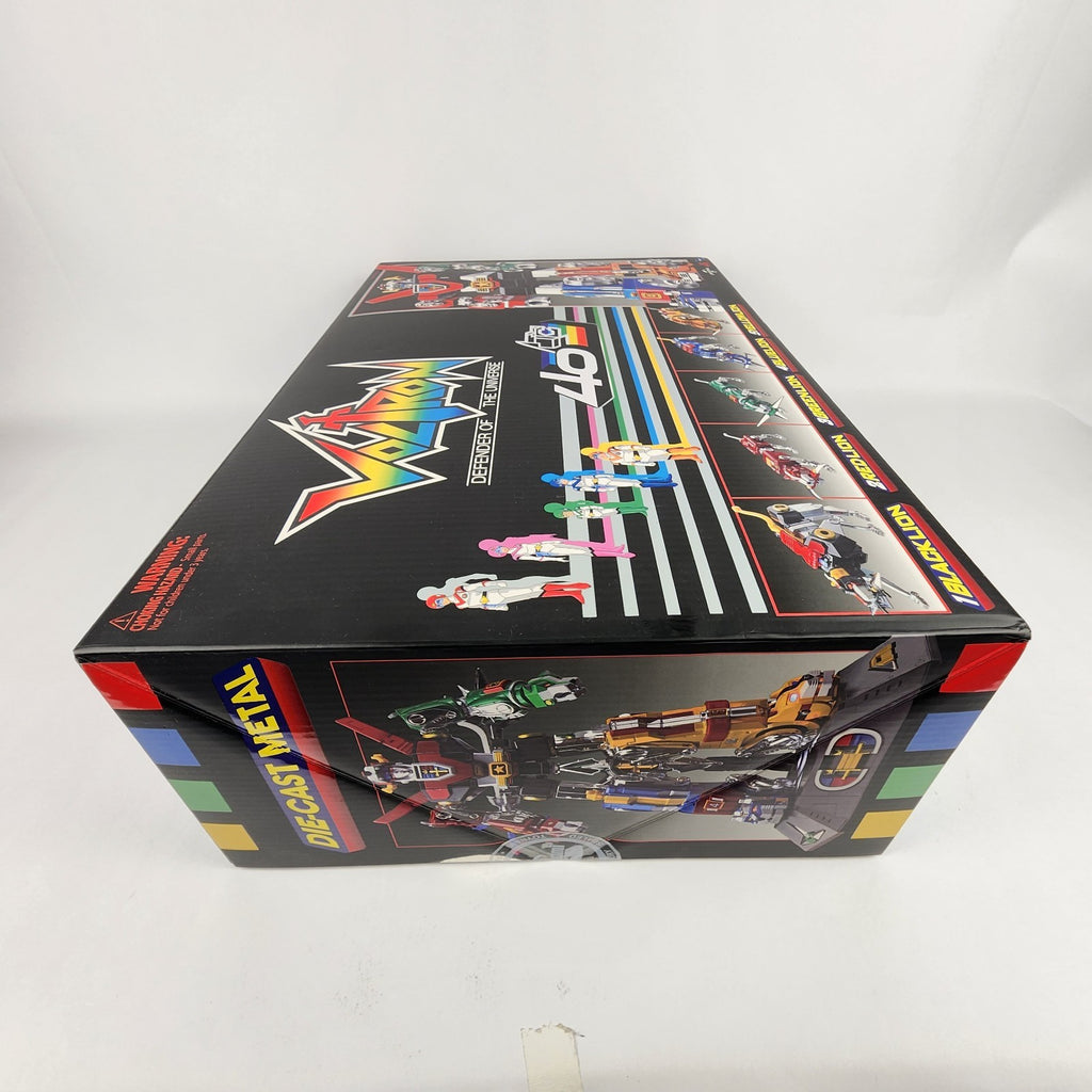 Voltron 40th Anniversary Collector's Set Die-Cast Light-Up Sound Base NEW