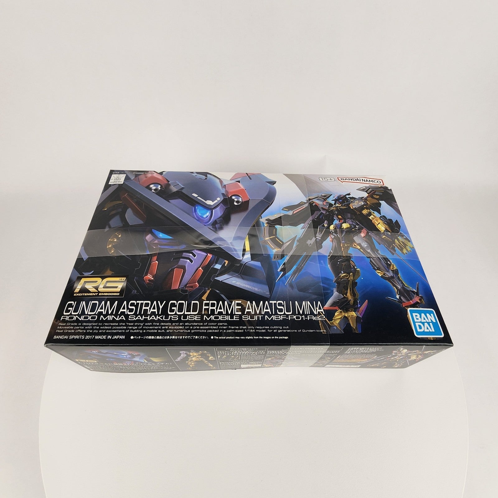 Bandai RG Gundam Astray Gold Frame Amatsu Mina 1/144 Model Kit SEED #24
