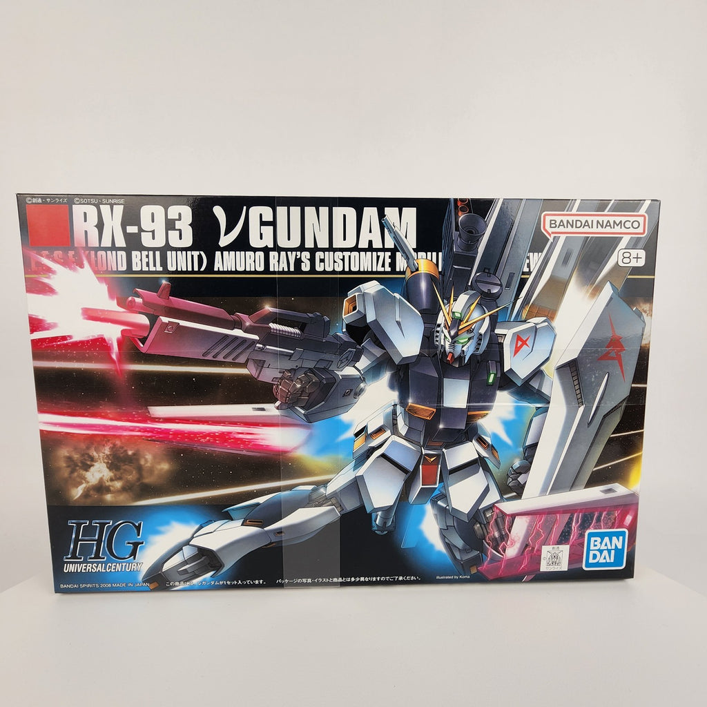 Bandai HGUC #86 RX-93 Nu Gundam 1/144 Model Kit Char’s Counterattack
