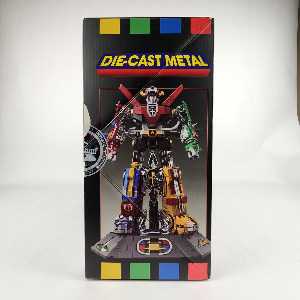 Voltron 40th Anniversary Collector's Set Die-Cast Light-Up Sound Base NEW
