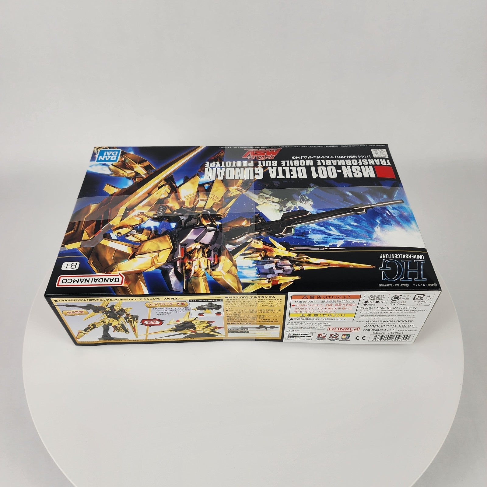 Bandai HGUC 1/144 MSN-001 Delta Gundam UC MSV Model Kit New Sealed