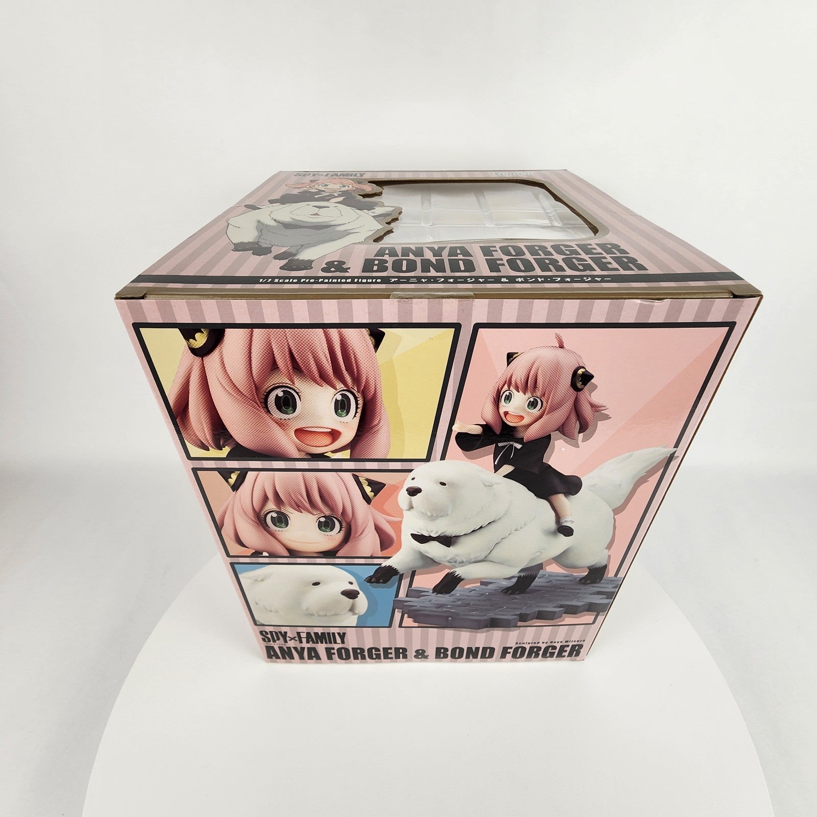 Kotobukiya SPY x FAMILY Anya & Bond Forger ARTFX J Statue Bonus Face Part NEW