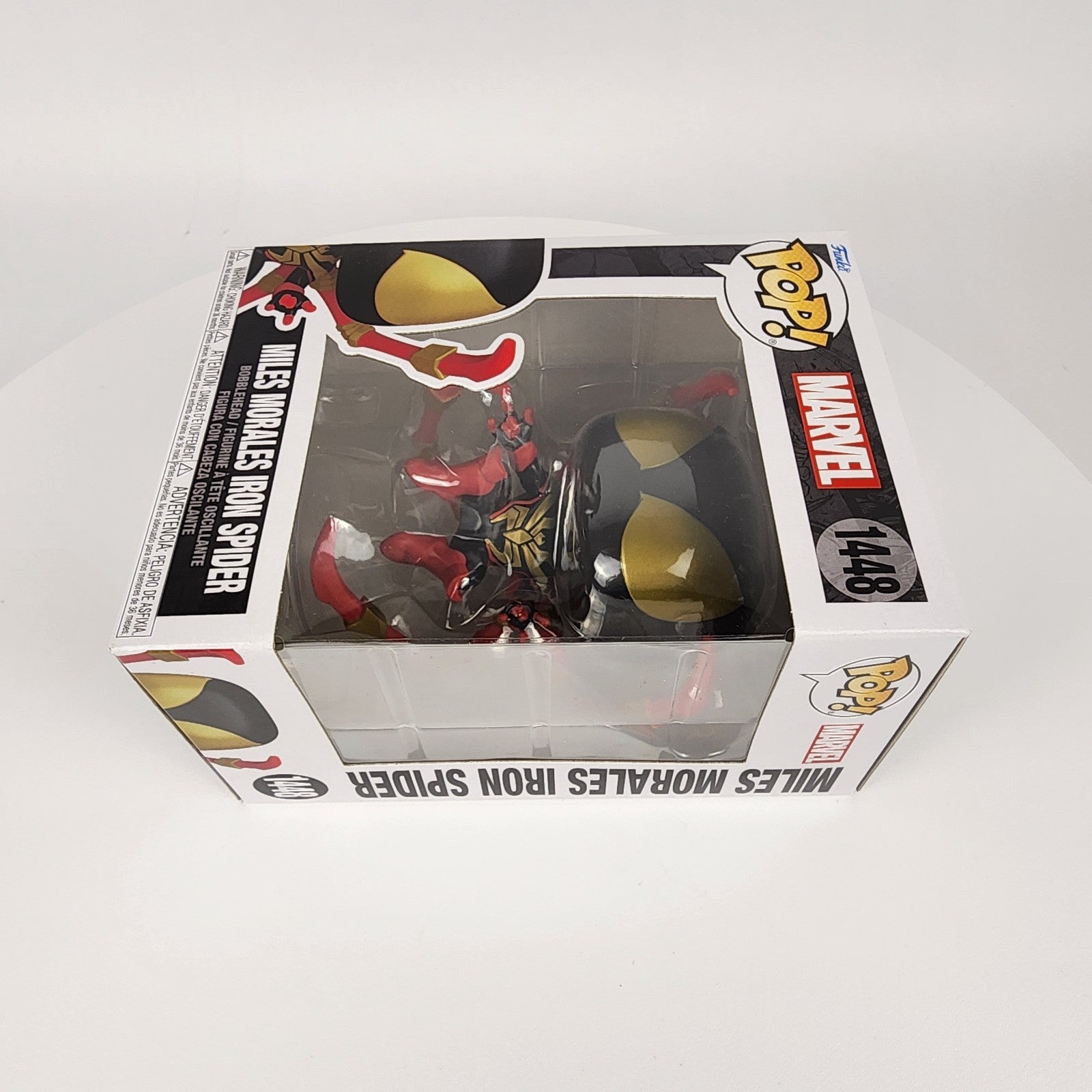 Funko Pop Marvel Spider-Man Miles Morales Iron Spider #1448 Vinyl Figure