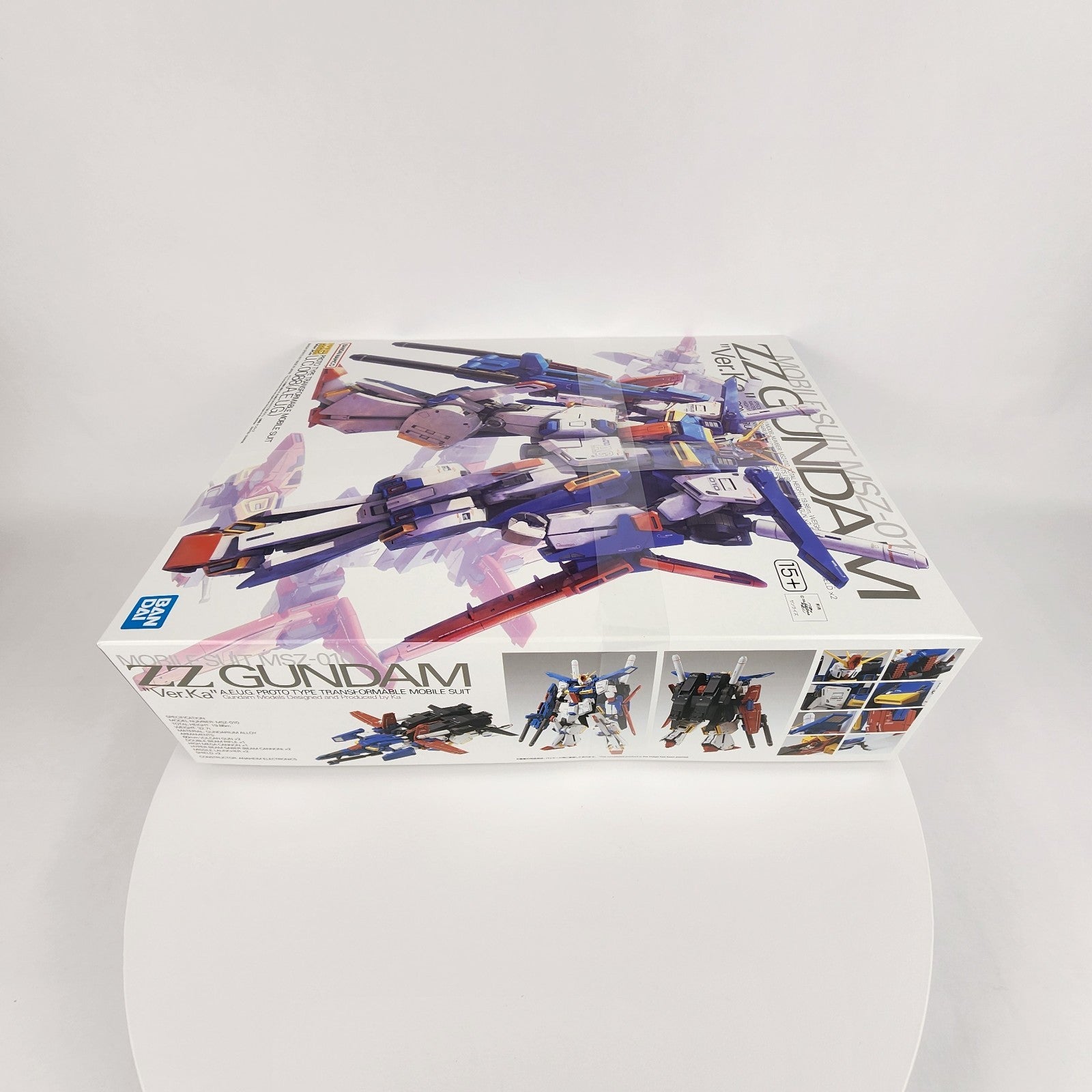 Bandai MG ZZ Gundam Ver. Ka 1/100 Model Kit MSZ-010 Mobile Suit Gundam ZZ New