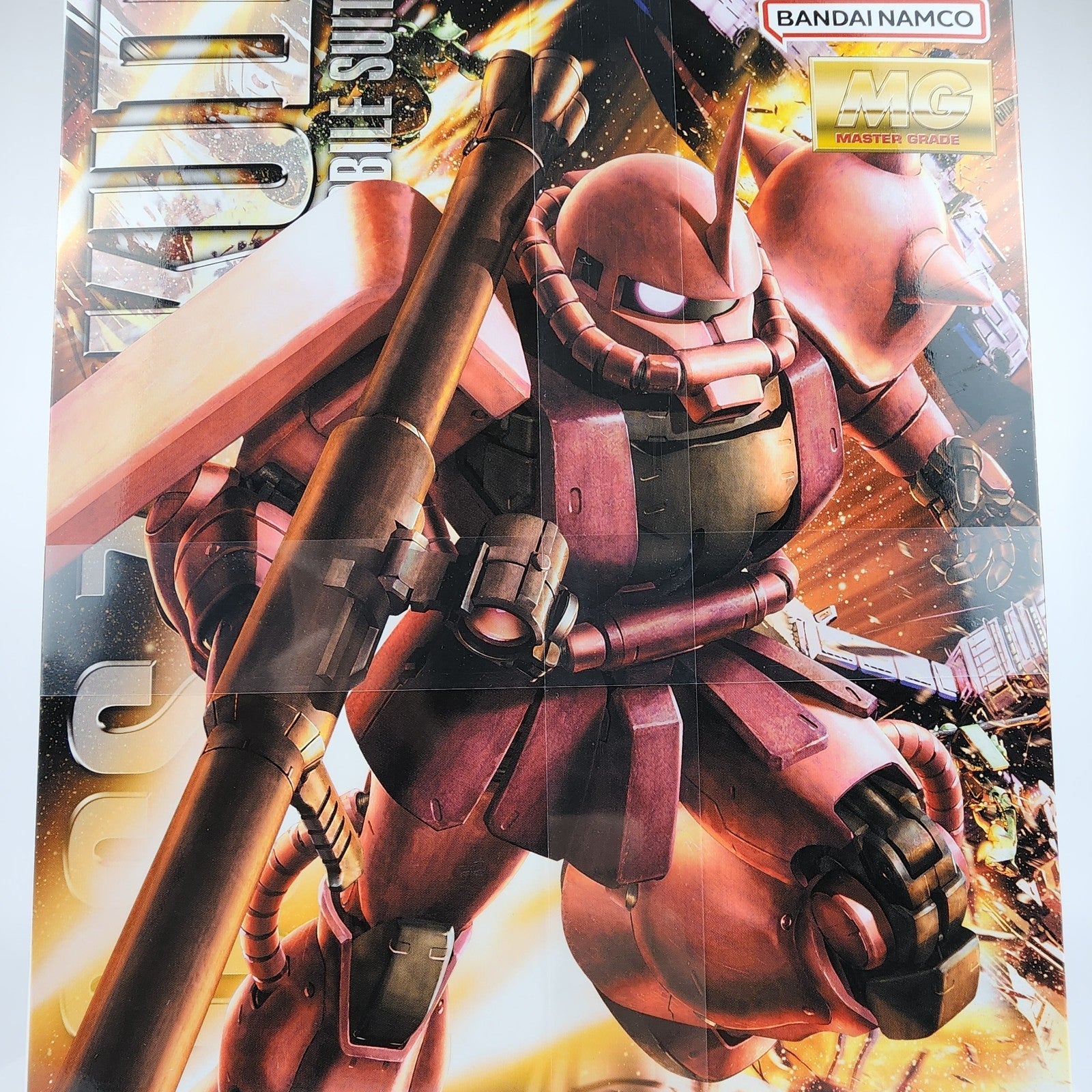 Bandai MG MS-06S Char’s Zaku II Ver. 2.0 1/100 Model Kit Gundam New