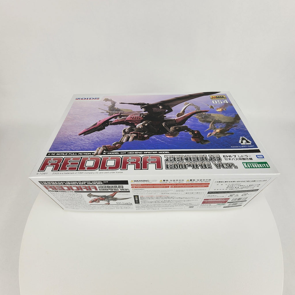 Kotobukiya Zoids HMM EHI-7 Reddra Zenebus Empire Ver 1/72 Model Kit New