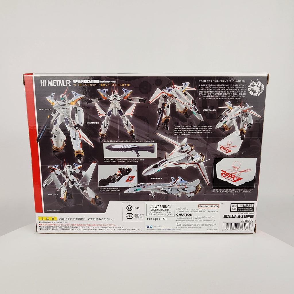 HI-METAL R VF-19P Excalibur Zola Planetary Patrol Ver Macross 7 Tamashii NEW