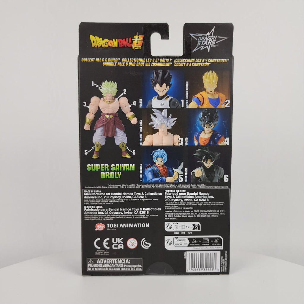 Dragon Ball Super Vegito Dragon Stars 6.5" Action Figure Bandai New