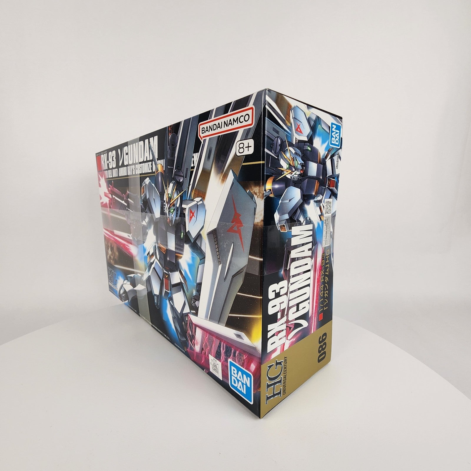 Bandai HGUC #86 RX-93 Nu Gundam 1/144 Model Kit Char’s Counterattack