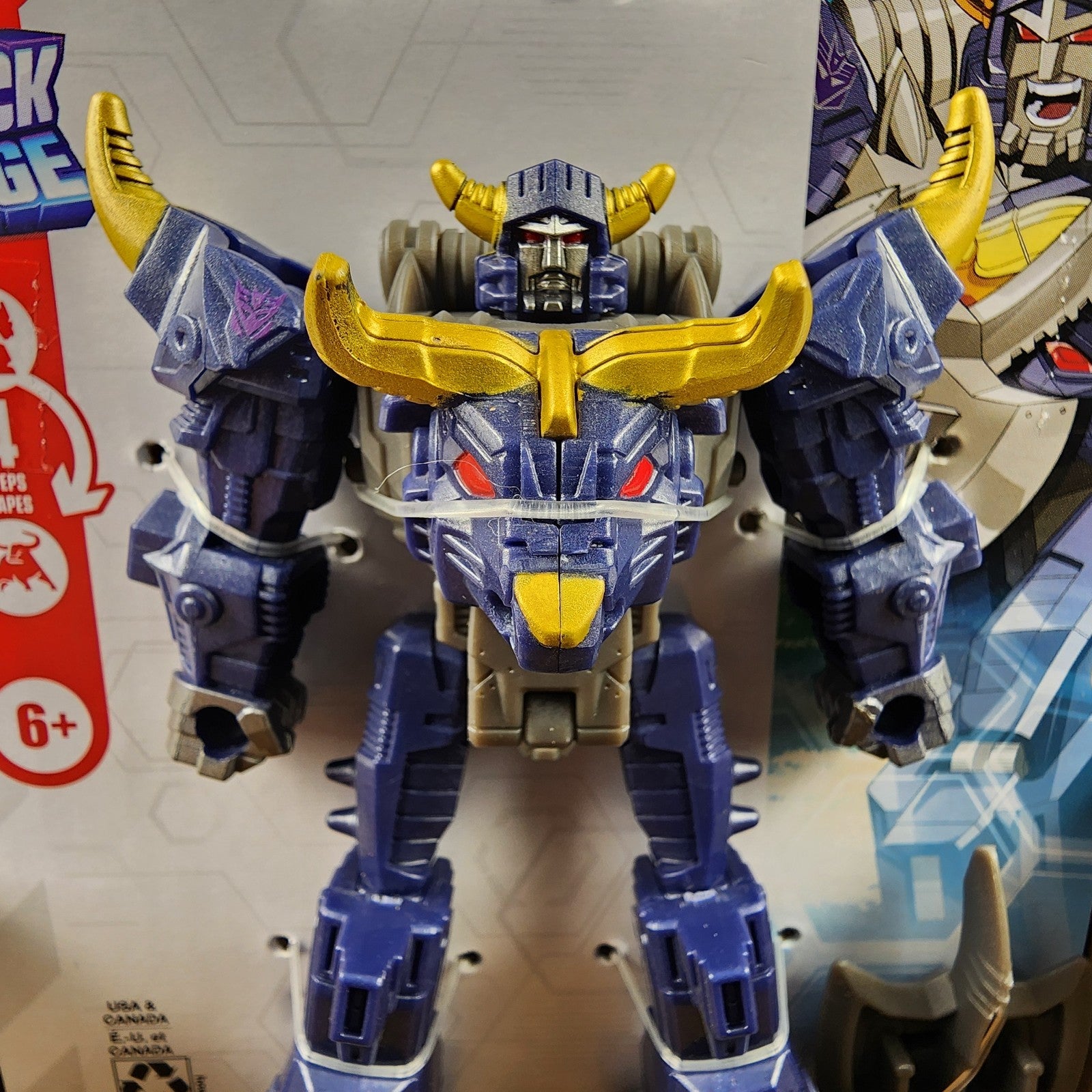 Transformers Cyberworld Megatron Cyber Changers 4-Inch Figure Hasbro New