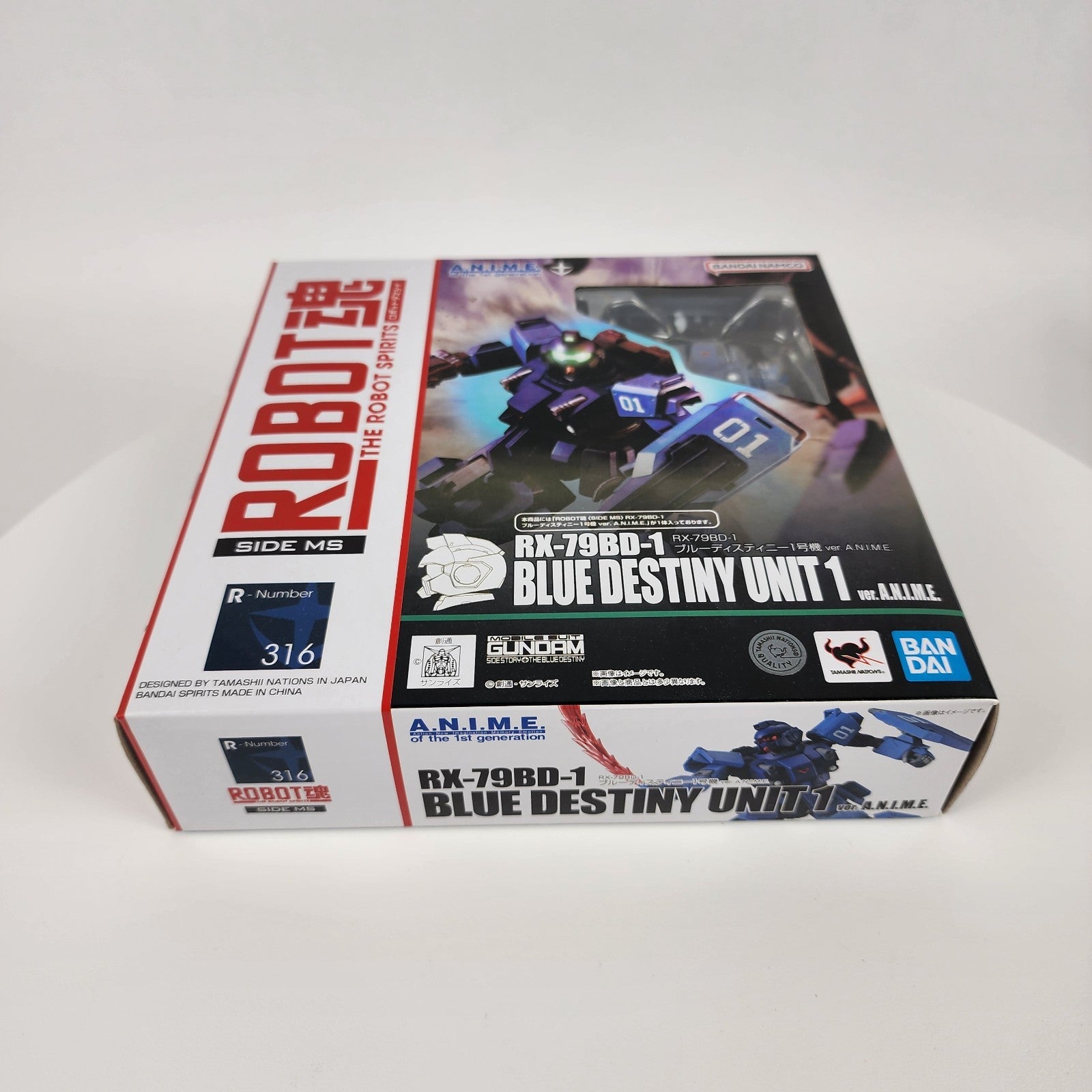 Tamashii Nations Robot Spirits SIDE MS RX-79BD-1 Blue Destiny Unit 1 316 NEW