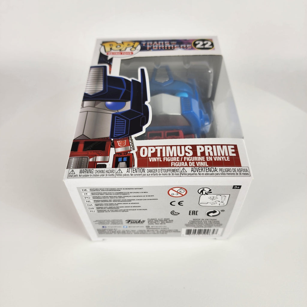 Funko Pop Retro Toys Transformers Optimus Prime #22 Vinyl Figure New Boxed