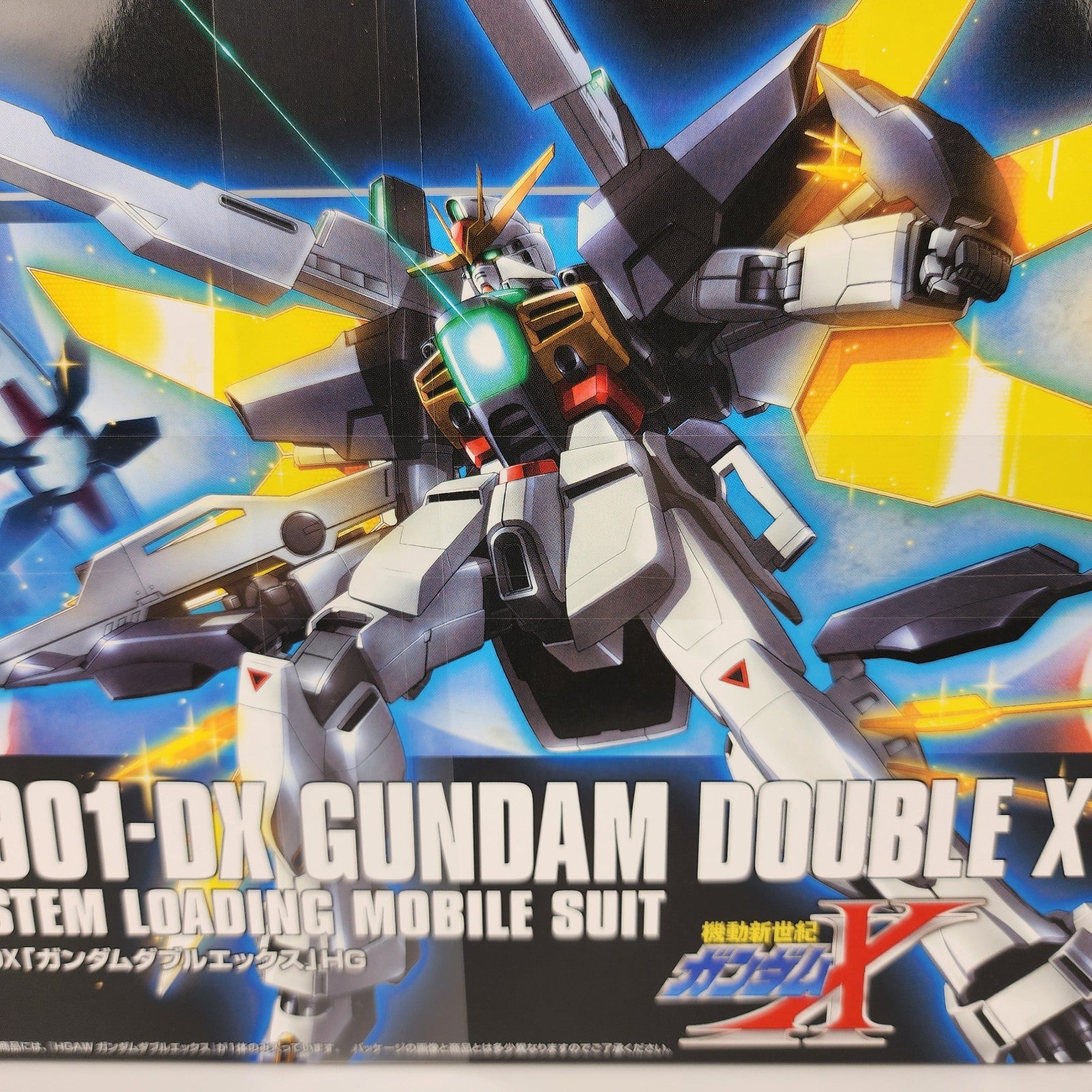 After War Gundam X GX-9901-DX Gundam Double X HG 1/144 Model Kit New