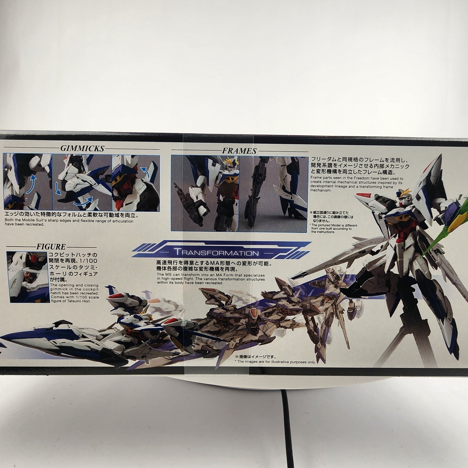 Bandai MG 1/100 Eclipse Gundam MVF-X08 Gundam SEED Model Kit New