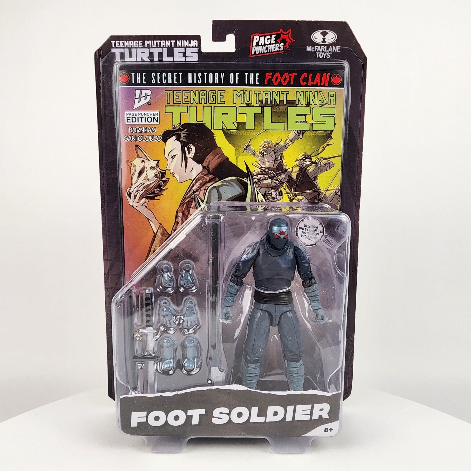 Teenage Mutant Ninja Turtles - Foot Soldier Page Punchers 5" Figure with Comic