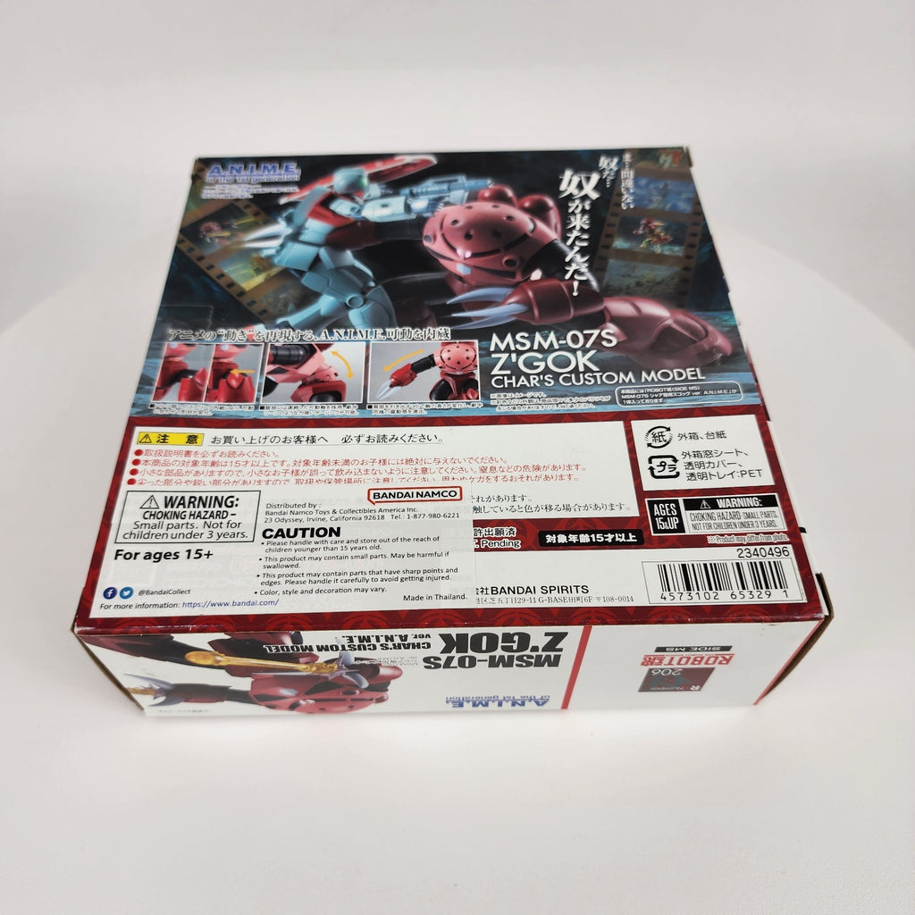 Bandai Robot Spirits MSM-07S Z'Gok Char’s Custom Ver. A.N.I.M.E. Gundam