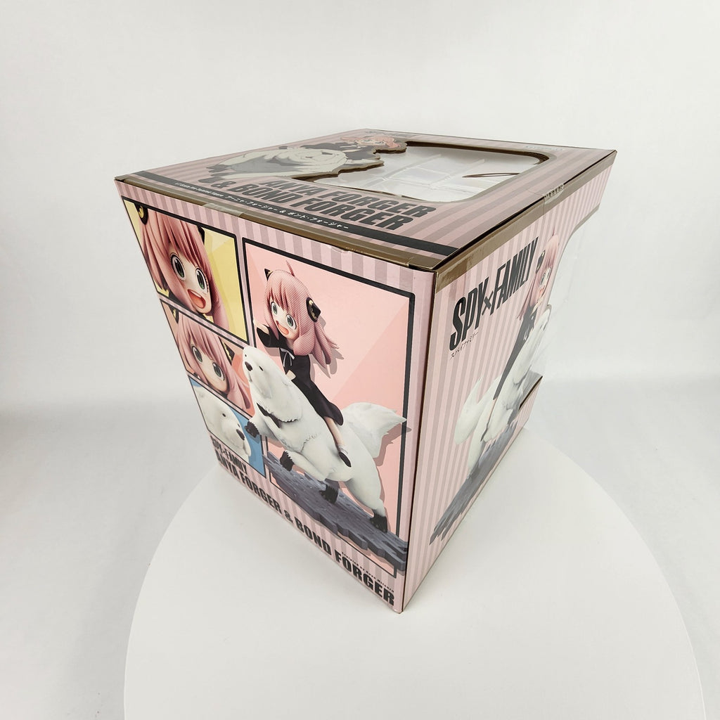Kotobukiya SPY x FAMILY Anya & Bond Forger ARTFX J Statue Bonus Face Part NEW