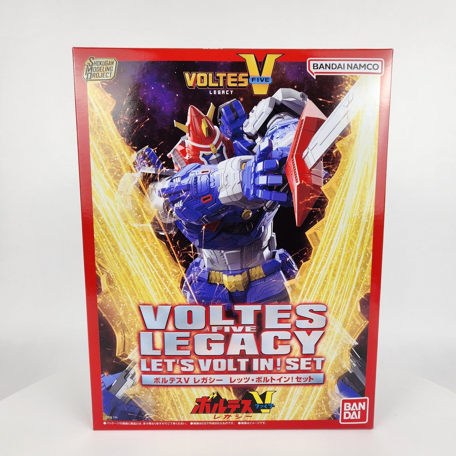 Bandai SMP Shokugan Modeling Project Voltes V Legacy Let’s Volt In Set Model Kit