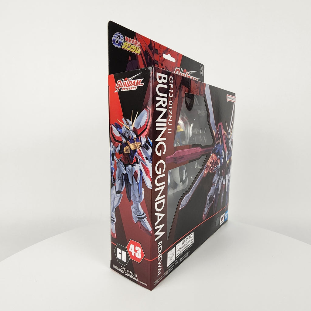 Gundam Universe GU-43 Burning Gundam (Renewal) GF13-017NJ II Bandai Figure
