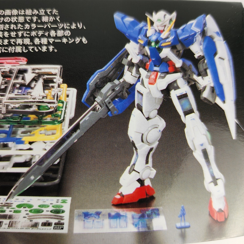 Bandai RG 1/144 Gundam Exia GN-001 Gundam 00 Model Kit Figure New