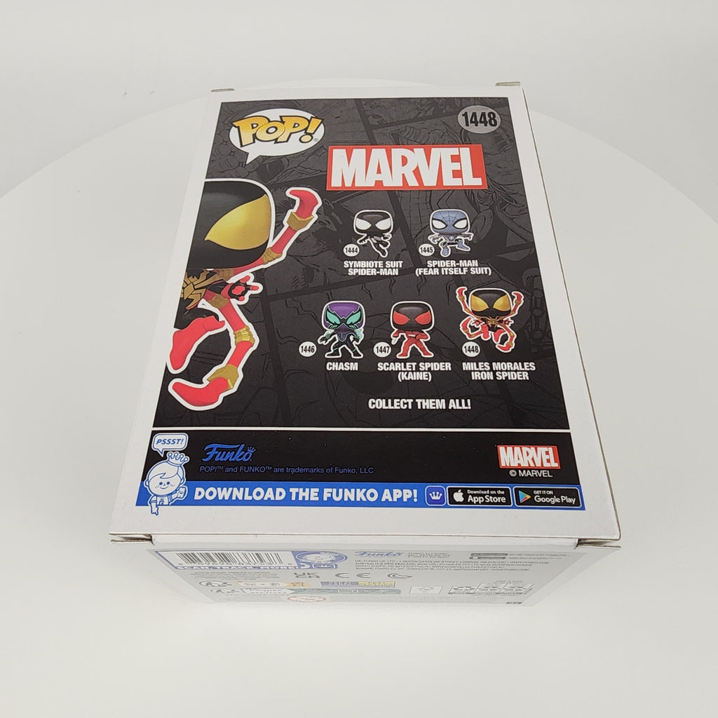 Funko Pop Marvel Spider-Man Miles Morales Iron Spider #1448 Vinyl Figure